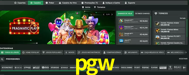 cassino pgw